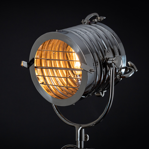 WWII Admiralty Morse Code Signal Floor Lamp